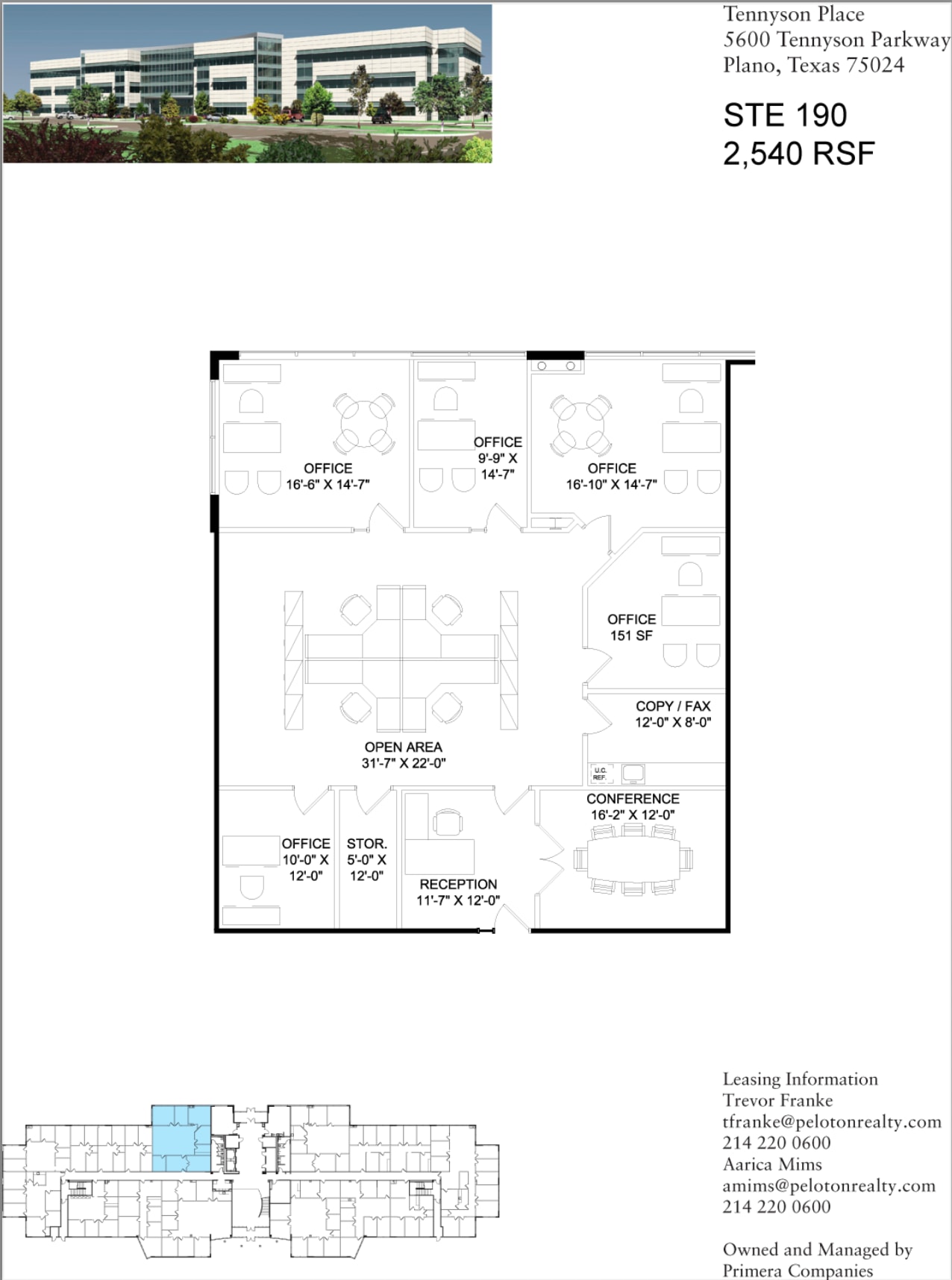5600 Tennyson Pkwy, Plano, TX à louer Plan d’étage– Image 1 sur 1