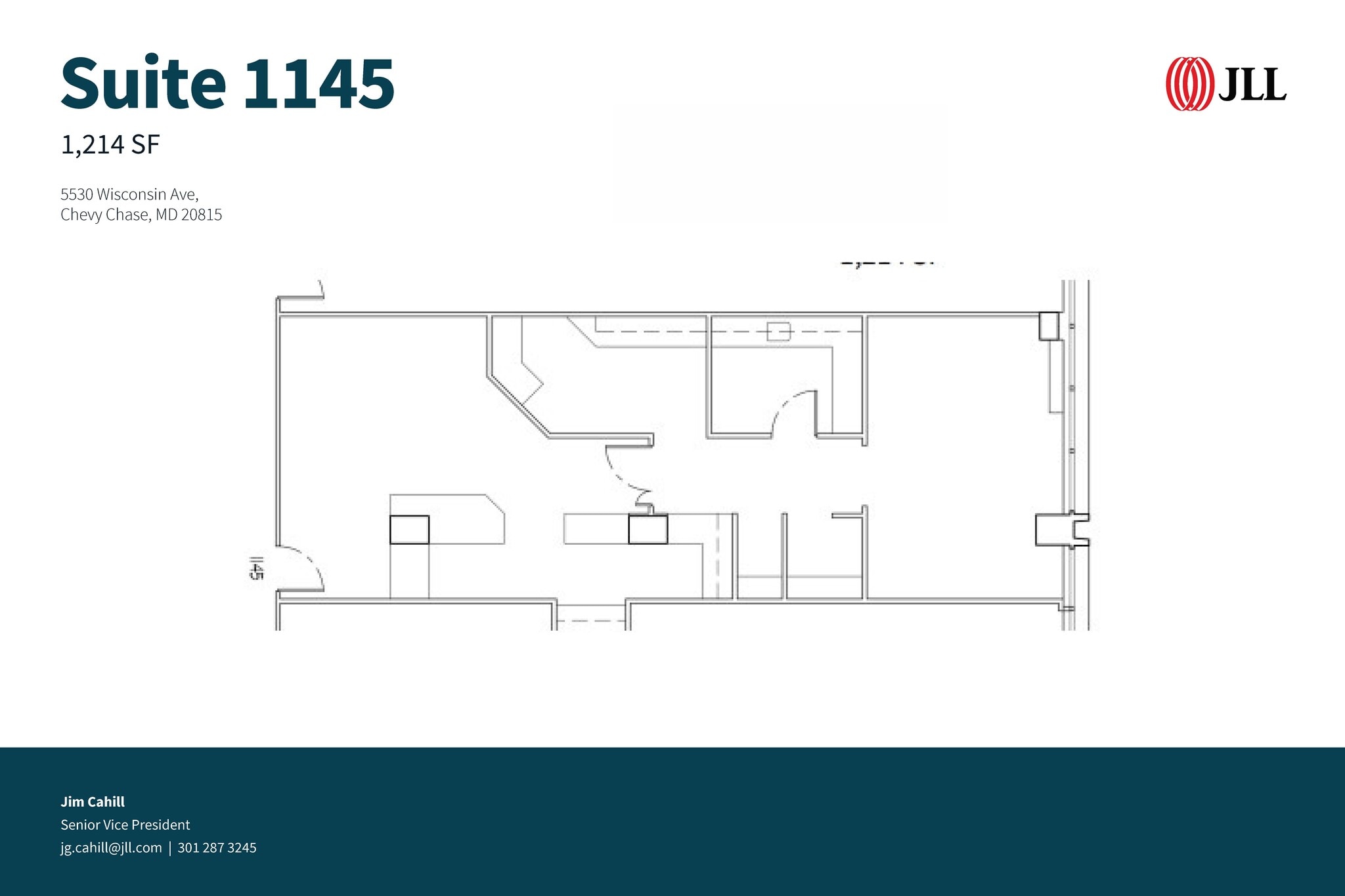 5530 Wisconsin Ave, Chevy Chase, MD à louer Plan d’étage– Image 1 sur 1