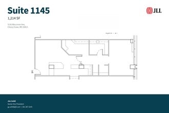 5530 Wisconsin Ave, Chevy Chase, MD à louer Plan d’étage– Image 1 sur 1