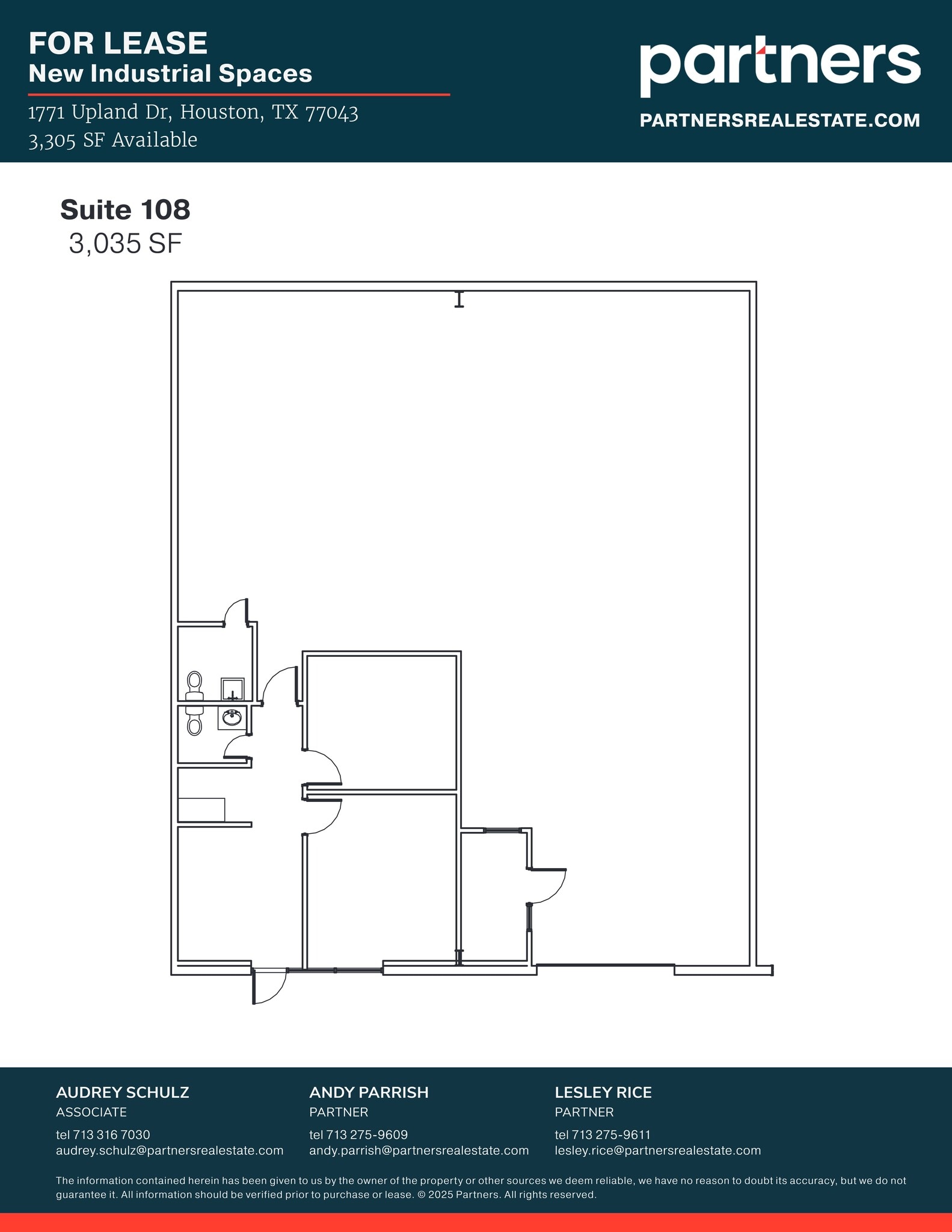 1771 Upland Dr, Houston, TX à louer Plan de site– Image 1 sur 1