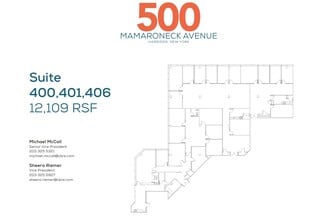500 Mamaroneck Ave, Harrison, NY à louer Plan d’étage– Image 2 sur 2
