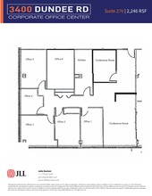 3400 Dundee Rd, Northbrook, IL à louer Plan d’étage– Image 1 sur 1
