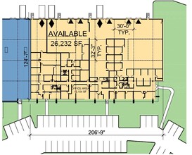 3701-3749 Yale St, Houston, TX à louer Plan de site– Image 1 sur 1
