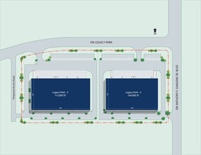 SW Becker Rd, Port Saint Lucie, FL à louer Plan de site– Image 2 sur 3