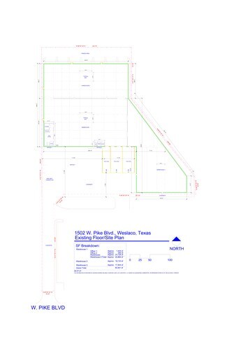 Plus de détails pour 1502 W Pike Blvd, Weslaco, TX - Industriel/Logistique à louer
