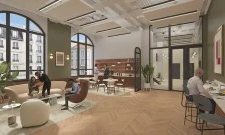 Bureau dans Clichy à louer - Photo de l’immeuble – Image 3 sur 8