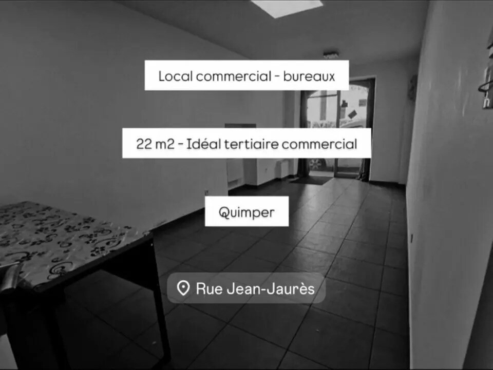 Local commercial dans Quimper à vendre Photo de l’immeuble– Image 1 sur 2