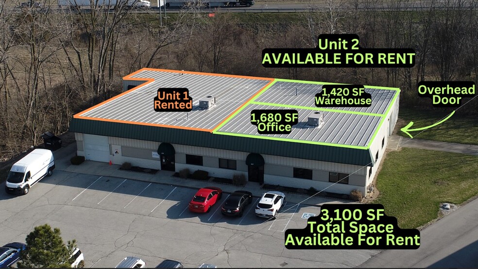 615-619 Commerce Rd, Richmond, IN à louer - Aérien – Image 2 sur 33