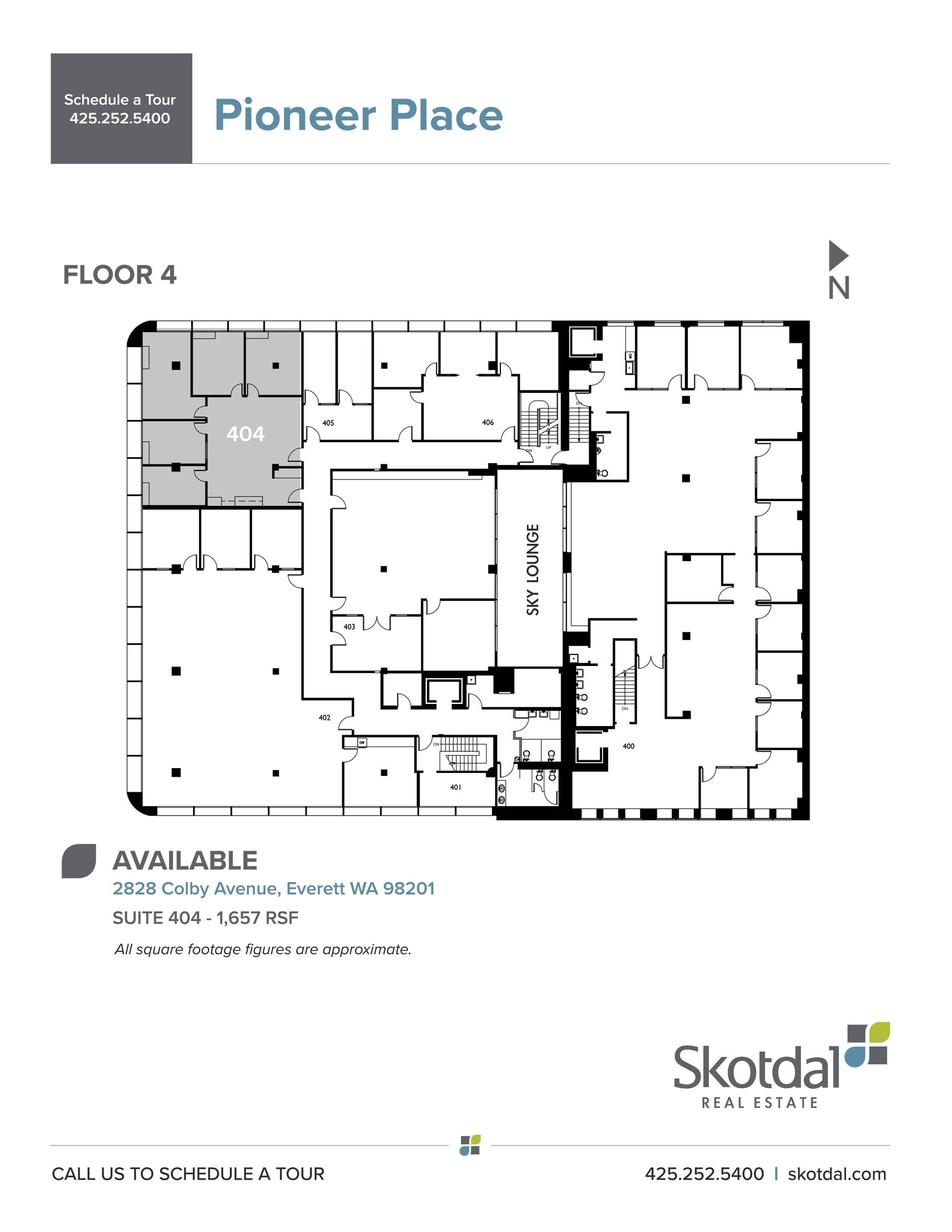 2822 Colby Ave, Everett, WA à louer Plan de site– Image 1 sur 1