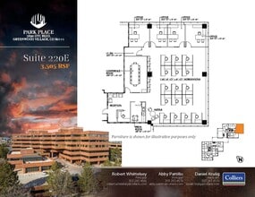 5690 DTC Blvd, Greenwood Village, CO à louer Plan d’étage– Image 1 sur 1