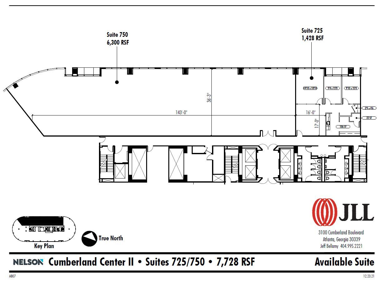3100 Cumberland Blvd SE, Atlanta, GA à louer Plan d’étage– Image 1 sur 1