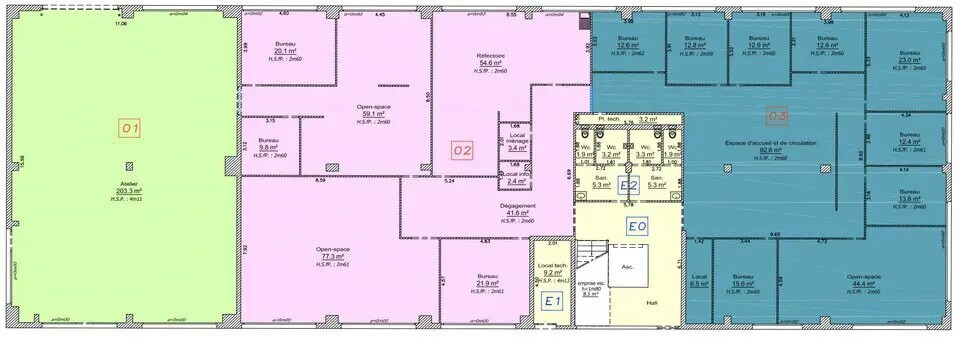 Bureau dans Saint-Priest à louer - Photo de l’immeuble – Image 3 sur 12