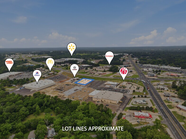1545 Loop 256 loop, Palestine, TX à louer - Photo principale – Image 1 sur 11
