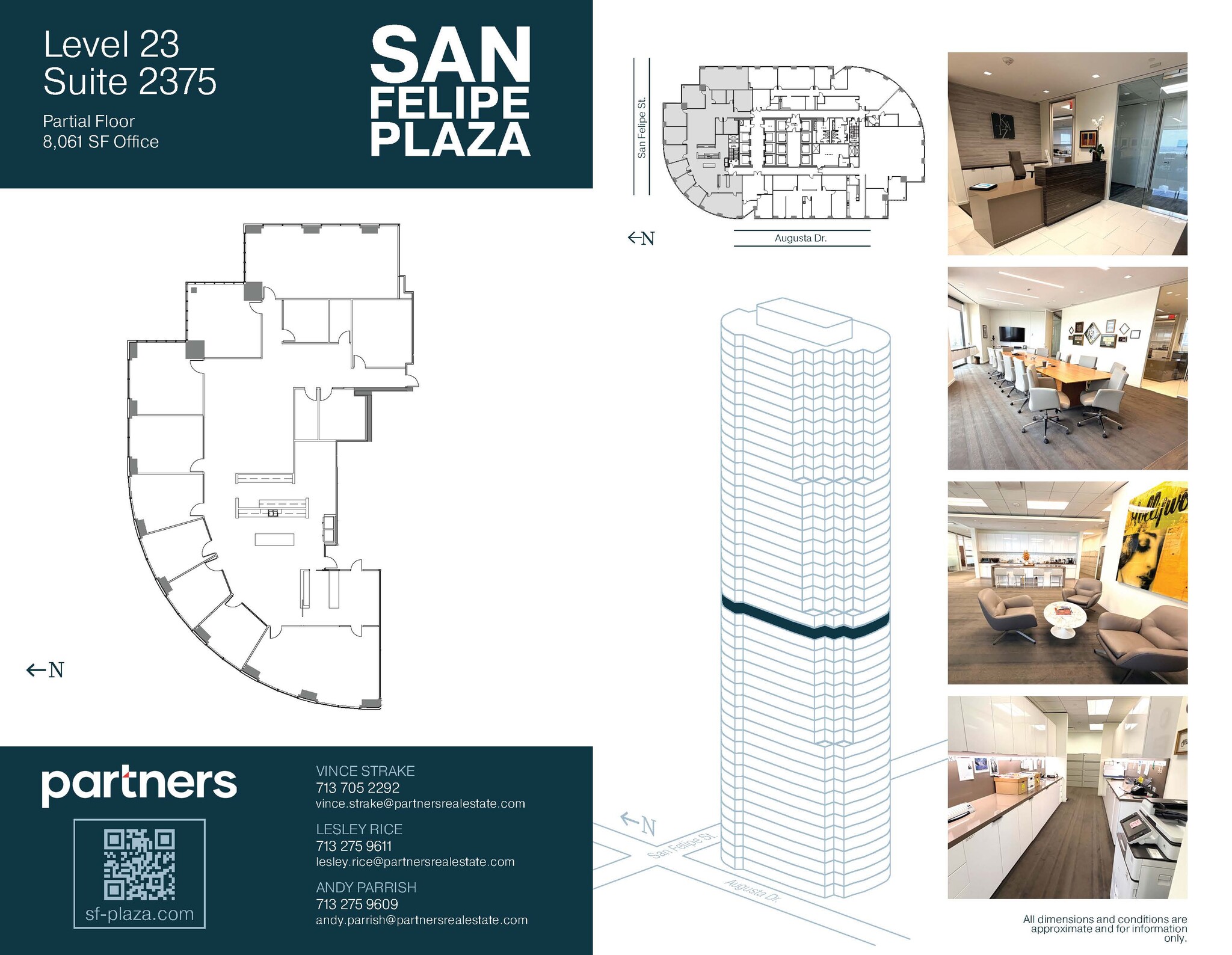 5847 San Felipe St, Houston, TX à louer Plan d’étage– Image 1 sur 7