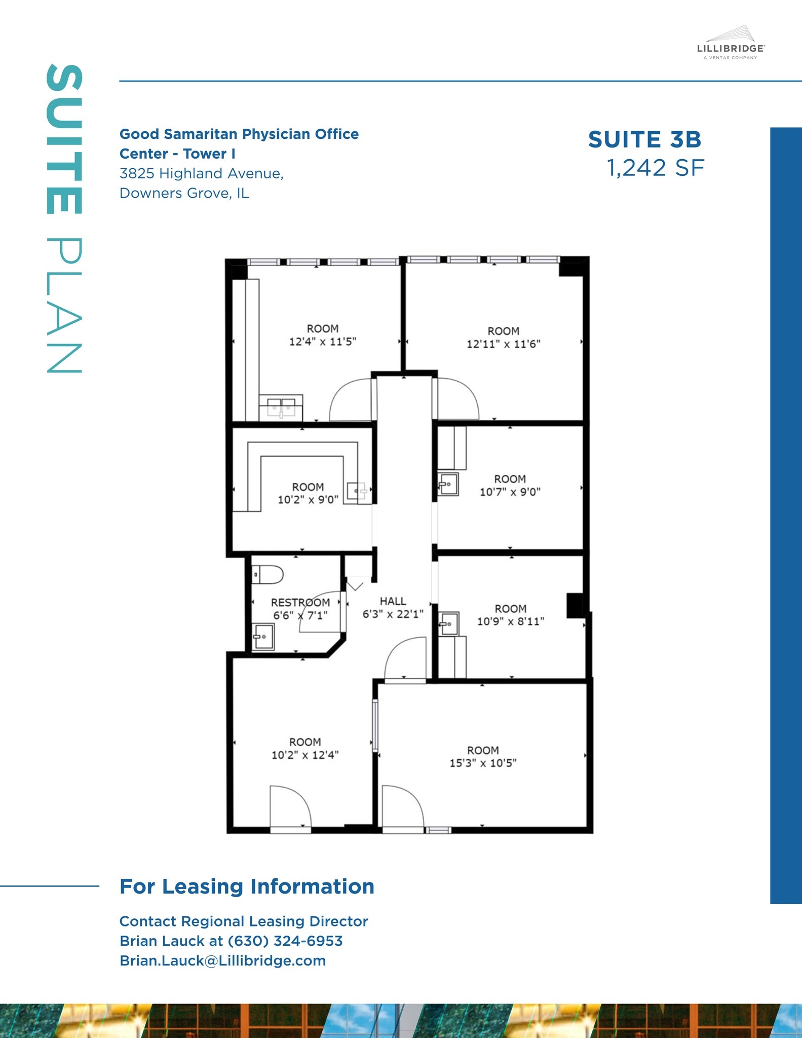 3825 Highland Ave, Downers Grove, IL à louer Plan de site– Image 1 sur 1