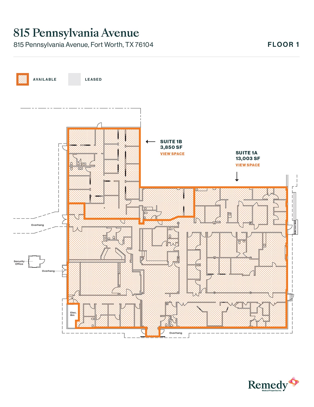 815 Pennsylvania Ave, Fort Worth, TX à louer Plan d’étage– Image 1 sur 1