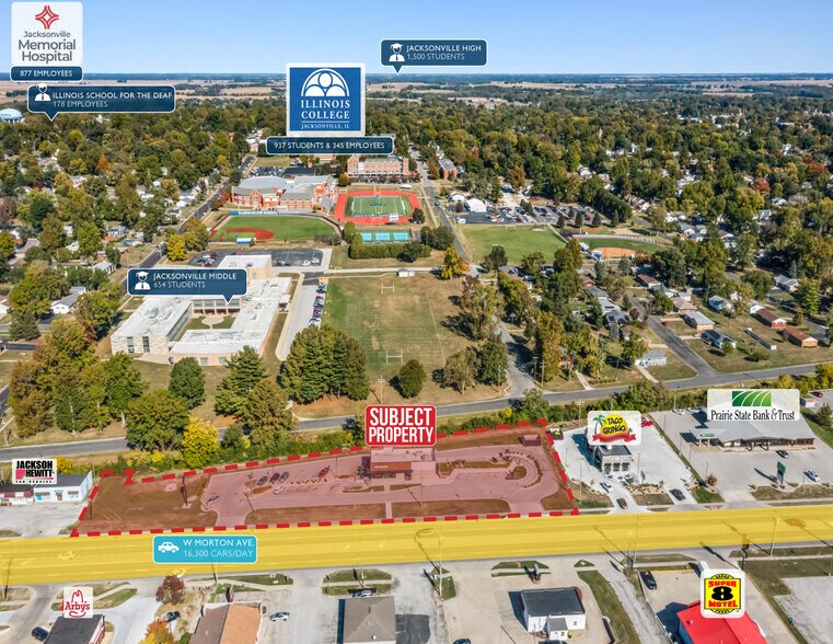 1110 W Morton Ave, Jacksonville, IL à vendre - Photo de l’immeuble – Image 3 sur 5