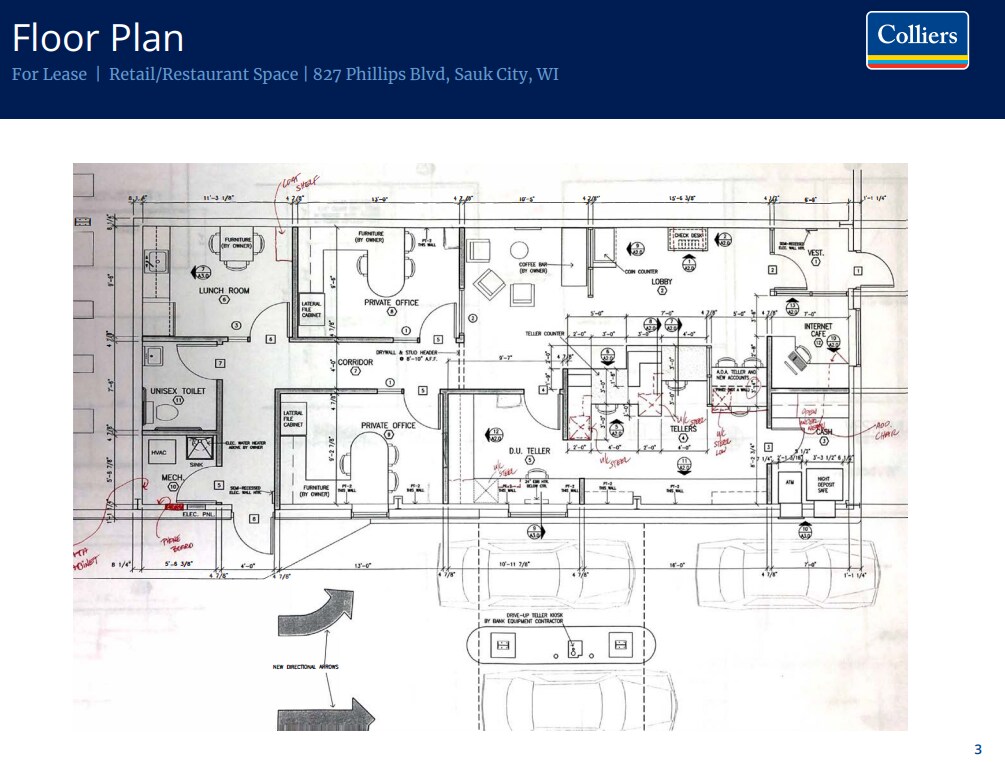827 Phillips Blvd, Sauk City, WI à louer Plan d’étage– Image 1 sur 1