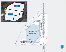 3 Sperry Rd, Fairfield, NJ à louer Plan de site– Image 2 sur 2
