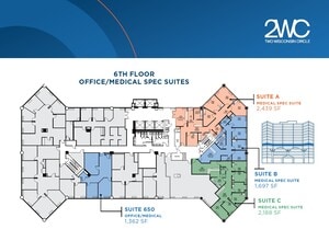 2 Wisconsin Cir, Chevy Chase, MD à louer Plan d’étage– Image 1 sur 1