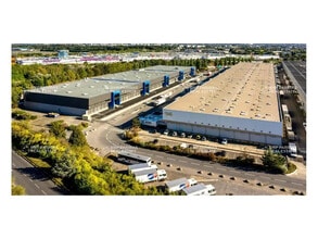 Aulnay-sous-Bois, SSD - Vue aérienne vue de carte