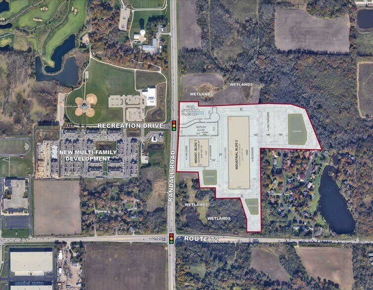 Randall Rd & Recreation Dr, West Dundee, IL à louer - Photo de l’immeuble – Image 1 sur 3