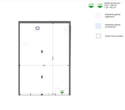 83 Avenue Montaigne, Saint-Médard-en-Jalles à louer Plan d’étage– Image 2 sur 2