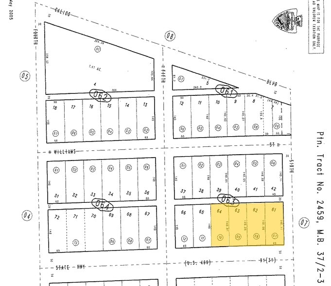 525 E Yermo Rd, Yermo, CA à vendre - Plan cadastral – Image 2 sur 14