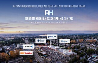 Plus de détails pour 4250 NE 4th St, Renton, WA - Local commercial à vendre