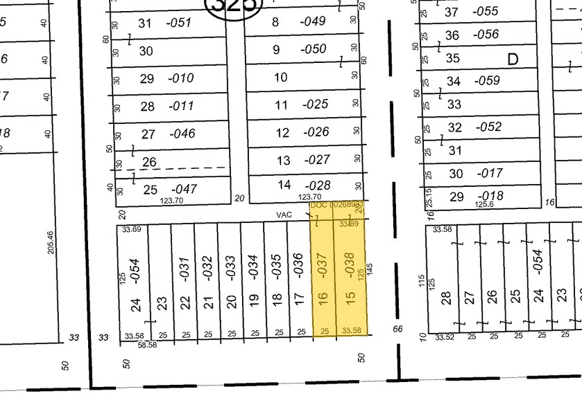 3632 W 95th St, Evergreen Park, IL à louer - Plan cadastral – Image 3 sur 4