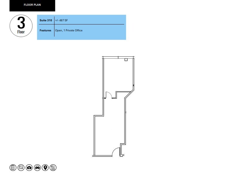 3465 Camino Del Rio S, San Diego, CA à louer Plan d’étage– Image 1 sur 1