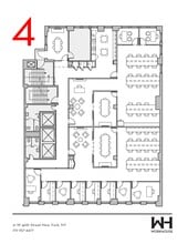 21 W 46th St, New York, NY à louer Plan de site– Image 1 sur 2
