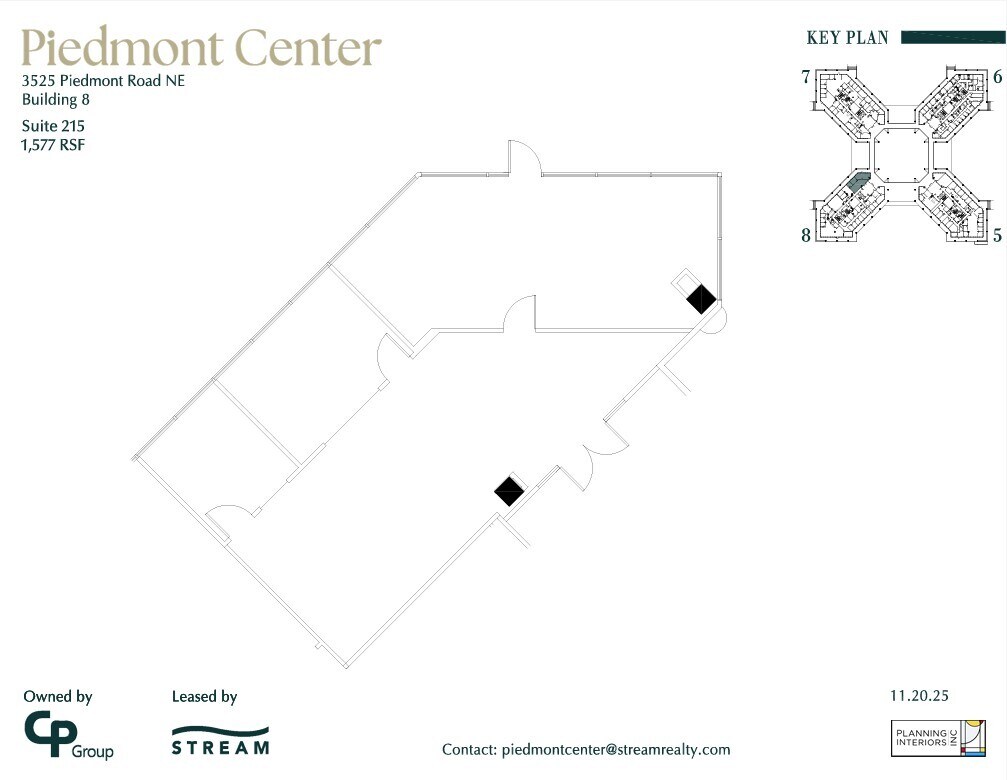 3495 Piedmont Rd NE, Atlanta, GA à louer Plan d’étage– Image 1 sur 1