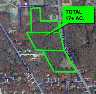 Plus de détails pour 364 Canfield Niles Road, Youngstown, OH - Terrain à vendre