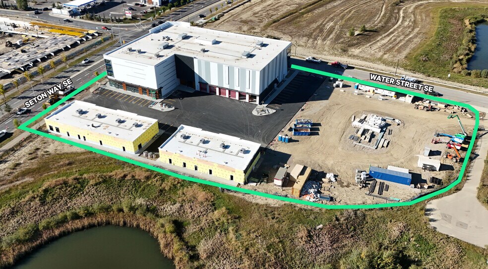 115 Water St SE, Calgary, AB à louer - Aérien – Image 2 sur 6