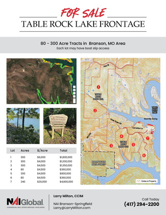 Plus de détails pour 5 Lakehome Lane Ln, Cape Fair, MO - Terrain à vendre