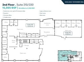 10920 Via Frontera, San Diego, CA à louer Plan d’étage– Image 2 sur 2