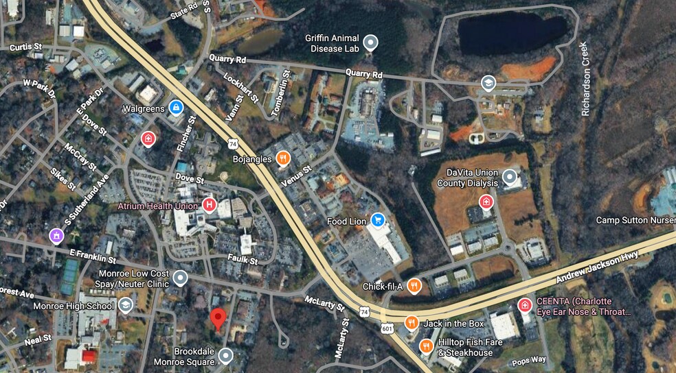 1414 Ellen St, Monroe, NC à vendre - Photo de l’immeuble – Image 2 sur 25