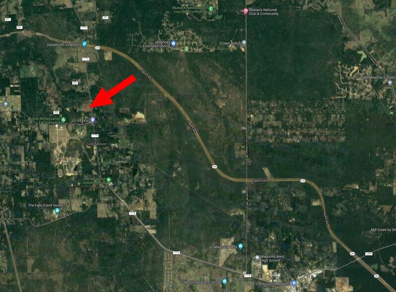 20800 FM 1774, Plantersville, TX à vendre - Aérien – Image 3 sur 4