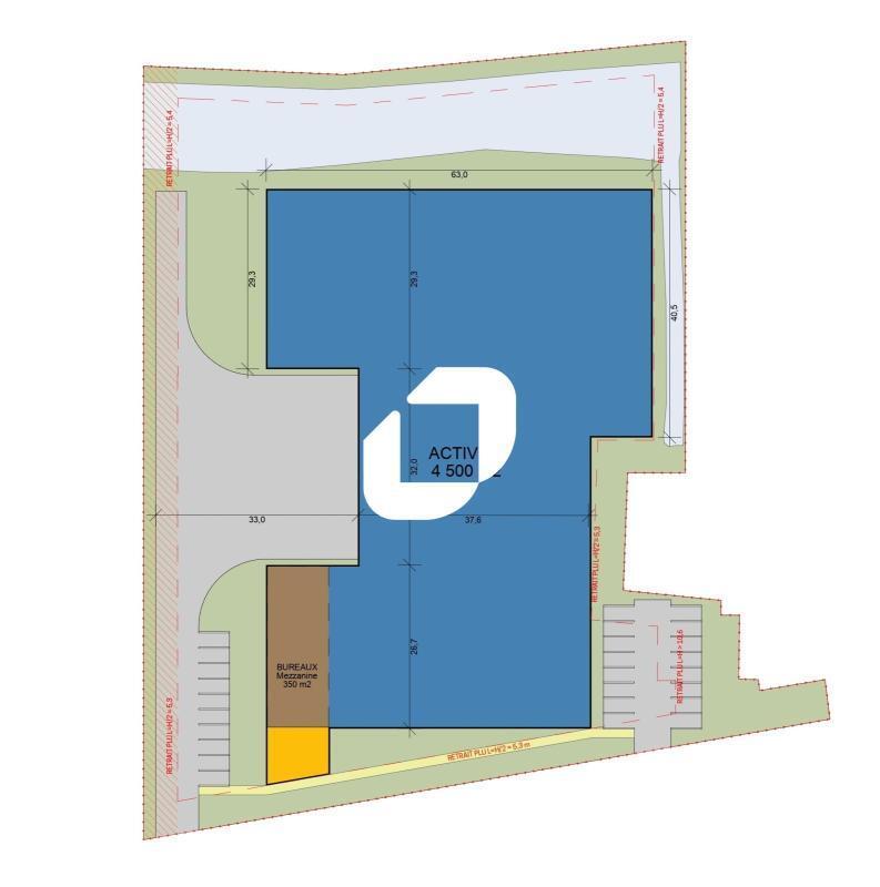 Industriel/Logistique dans Bretigny Sur Orge à louer Plan de site– Image 1 sur 3