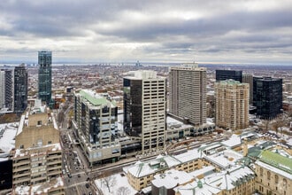 3500 Boul de Maisonneuve O, Westmount, QC - Vue aérienne  vue de carte