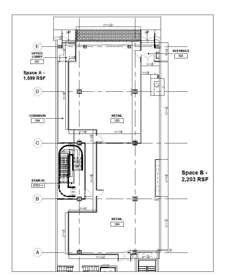 855 W Belmont Ave, Chicago, IL à louer Plan d’étage– Image 1 sur 1