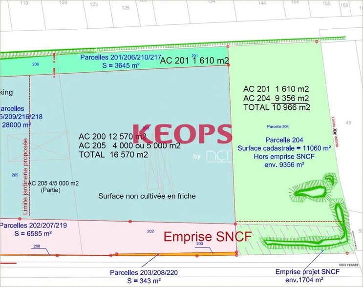Route De Paris, Saint-Jory à vendre - Plan de site – Image 3 sur 4