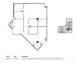 9200-9211 Corporate Blvd, Rockville, MD à louer Plan d’étage– Image 1 sur 1