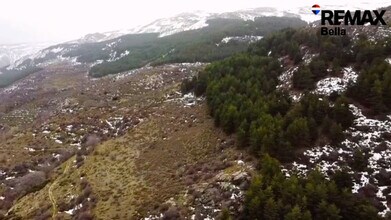 Güéjar Sierra - Vue aérienne vue de carte