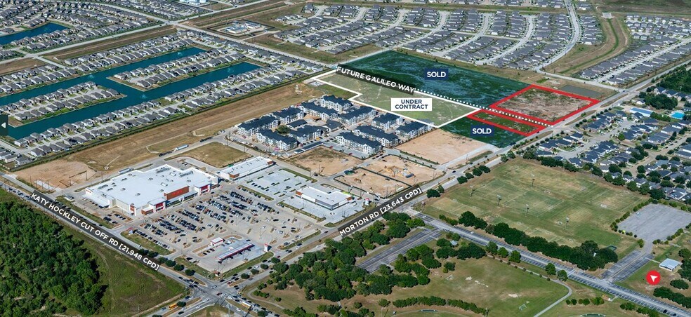 Morton Rd, Katy, TX à vendre - Aérien – Image 2 sur 6