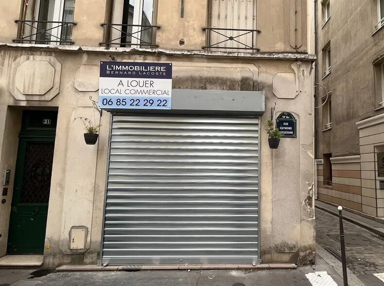 Local commercial dans Paris à louer - Photo de l’immeuble – Image 1 sur 5