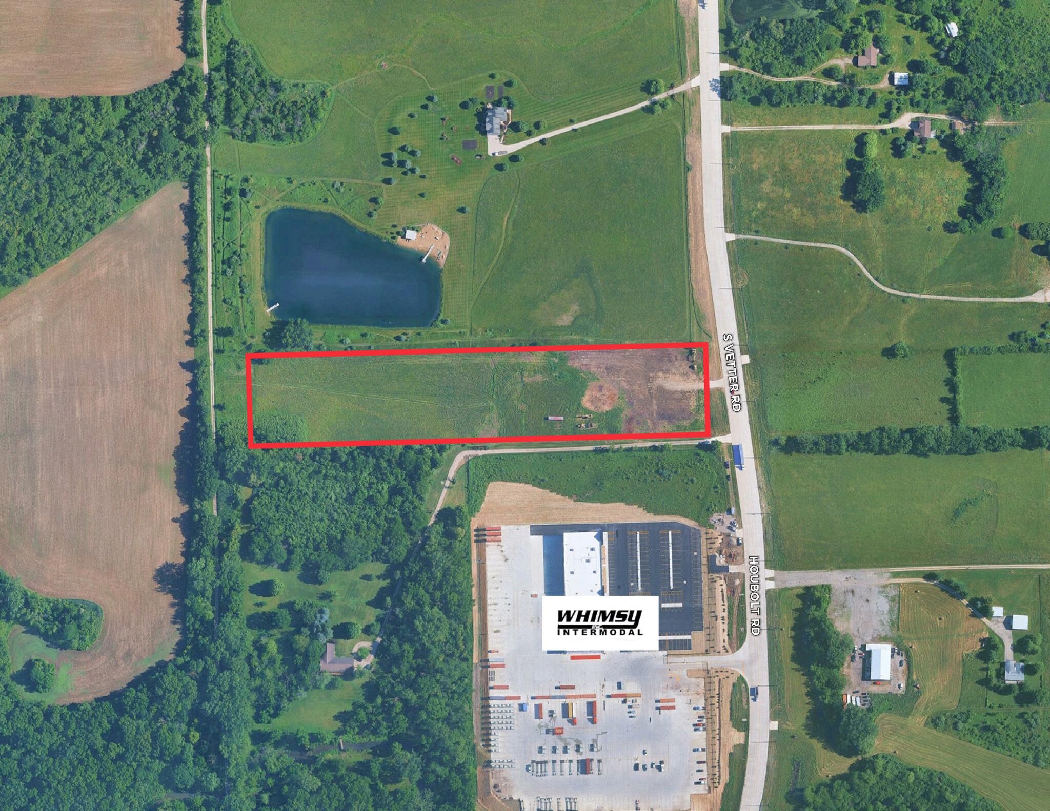 23656 S Vetter Rd, Elwood, IL à vendre Aérien– Image 1 sur 3