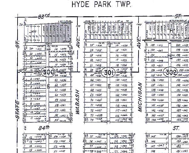 15-33 E 83rd St, Chicago, IL à vendre - Plan cadastral – Image 2 sur 10