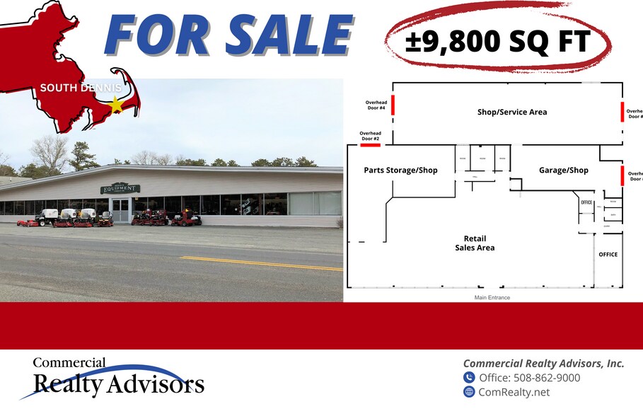 970 MA-134 Rt, South Dennis, MA à vendre - Photo de l’immeuble – Image 2 sur 15